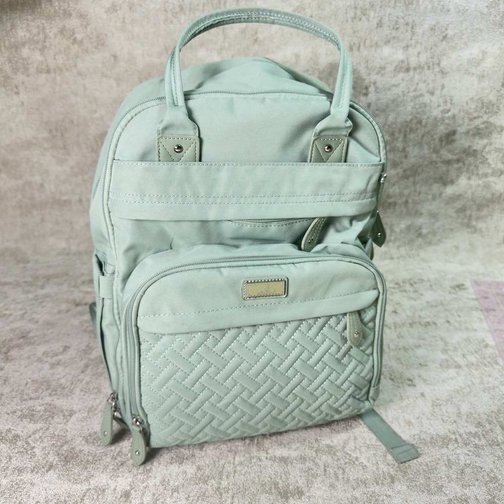 Bobbleroo Diaper Bag Backpack Baby Changing Pad Water Resistant Padded Straps